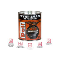 Молотковая грунт-эмаль по ржавчине 3 В 1 DALI золотистая 2 л 3 135633