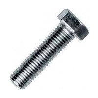 Болт КРЕП-КОМП полная резьба, цинк DIN933 8х30 пр.8,8 25кг/1689шт бп830пр