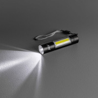 Компактный аккумуляторный фонарь REV 2 в 1 из алюминиевого сплава AccuPRO600 USB 29125 1