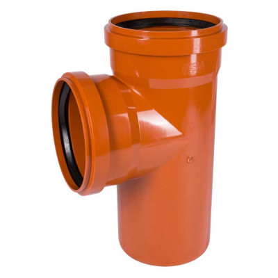 Тройник наружной канализации  Ostendorf 87 градусов, 250х250 224400