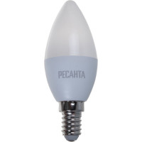 Светодиодная лампа Ресанта LL-R-C37-5W-230-4K-E14 (свеча, 5Вт, нейтр., Е14) 76/1/2