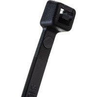 Кабельные хомуты Экопласт 2, 5 х 100 мм, цвет черный, 100 шт. 45100BL