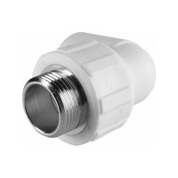 Угольник с наружной резьбой Политэк ПП 20x3/4 9410002034