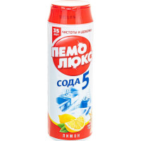 Чистящее средство ПЕМОЛЮКС 480 г, Сода-5/7, "Лимон", порошок, 2415944 601899