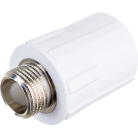 Комбинированная муфта Политэк наруж. резьба ПП 25х1/2 9000002512