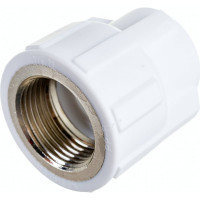 Комбинированная муфта Политэк внутренняя резьба ПП 20х3/4 9100002034