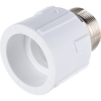 Комбинированная муфта Политэк наружная резьба ПП 50x1 1/2 9000050112