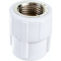 Комбинированная муфта Политэк внутренняя резьба ПП 20х1/2 9100002012