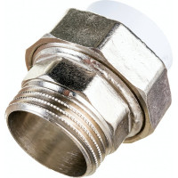 Разъемная муфта с наружной резьбой Политэк ПП 25х1 9800002501