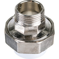 Разъемная муфта с наружной резьбой Политэк ПП 25х3/4 9800002534