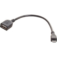 Кабель PERFEO USB2.0 A розетка - Micro USB вилка OTG длина 0.2 м. U4202 30 004 999