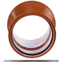 Редукция наружной канализации Ostendorf ПВХ 315х250 мм 225700