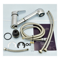 Одноручный смеситель Eleanti для мойки, с гибкой подводкой 0402.934