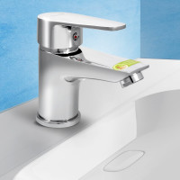 Одноручный смеситель Eleanti для умывальника, с гибкой подводкой 0402.929