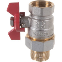 Шаровой кран Terma RED 3/4 с американка 26149