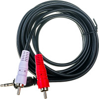 Кабель PERFEO Jack 3.5 мм вилка - 2xRCA вилка длина 2 м. J2003 30 003 885