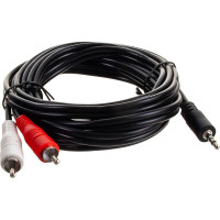 Кабель PERFEO Jack 3.5 мм вилка - 2xRCA вилка длина 3 м. J2004 30 003 886