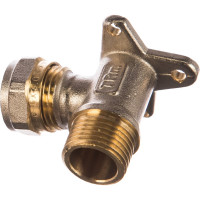 Уголок Terma 1/2x16 ш/ц с креплением 35289