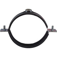 Хомут Невский Крепеж оцинк. с резин. уплотн. 4" 107-112 мм с гайкой М10 709426