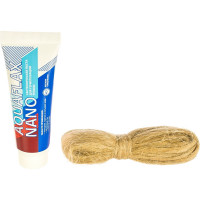 Паста для льна, Aquaflax nano 04054, 80гр тюбик+20гр лен (ЕВРО) 4630009040545