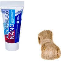 Паста для льна, Aquaflax nano 04053, 30гр тюбик+ 15гр лен (ЕВРО) 4630009040538