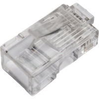 Коннектор RJ-45 TWT 8P8C UTP категория 5e, универсальный, 100 шт. в упаковке PL45-8P8C