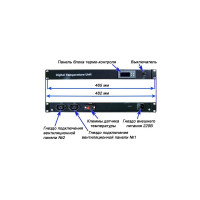 Блок управления вентиляторами TWT 1U CB-FAN-CTRL