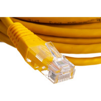 Патч-корд TWT RJ45-RJ45, 4 пары, UTP, категория 5е, 5 м, желтый, 45-45-5.0-YL