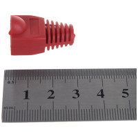 Защитный колпачок TWT RJ-45, красный, 100 шт. в упаковке BO-6.0-RD/100