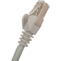 Патч-корд LANMASTER RJ45-RJ45, 4 пары, FTP, категория 5е, 1.5 м, серый, LSZH, LAN-PC45/S5E-1.5-GY