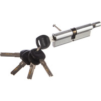 Цилиндровый механизм с вертушкой PUNTO A202/90 mm 40+10+40 SN мат. никель 5 кл. 31463