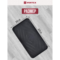 Лоток для обуви VORTEX 63.5х35.4х1.3 см черный 22352
