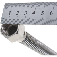 Сильфонная подводка для газа Kensudo 1/2" 50 см, внутренняя/внутренняя 26705