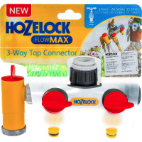 Разделитель потоков 2250 Flow Max 2х канальный с краном Hozelock 22503600