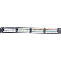 Патч-панель TWT 19 , 24 порта RJ-45, категория 6, UTP, 1U, PP24UTP/6