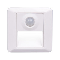 Светодиодный светильник Jazzway для ландшафтного и архитектурного освещения PWS/R S8686 Sensor 2Вт 4000К IP20 White белый встраиваемый сенсорный для ступеней 5005686