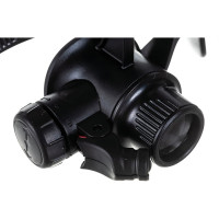Налобная лупа Pro Legend 10x/15x/20x/25x очки с подсветкой 2 LED PL4417