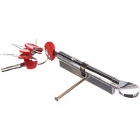 Цилиндровый механизм Fuaro D-PRO502/110 mm /50+10+50/ CP хром 5 кл. 37743