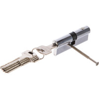 Цилиндровый механизм Fuaro 200 ZA 80 mm /35+10+35/ CP хром 5 кл. 40345