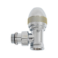 Угловой вентиль SR Rubinetterie Ovus 1/2, цвет хром 0435-1500C000