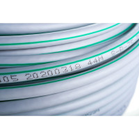 Коаксиальный кабель ЭРА SAT 703 B, 75 Ом, Cu/, PVC, цвет белый Б0044615
