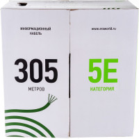 Кабель ЭРА витая пара F/UTP 4x2x24AWG Cat5e CU PVC 305 м SIMPLE Б0044685