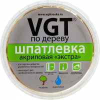 Шпаклевка по дереву Экстра Дуб 0,3 кг VGT 11594801