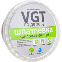 Шпаклевка по дереву Экстра Белая 0,3 кг VGT 11594869