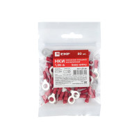 Кольцевой изолированный наконечник EKF НКИ 1,25-6, упаковка 50 шт nki-1.25-6n