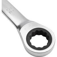 Комбинированный трещоточный ключ AV Steel 32 мм. AV-315032