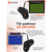 Маска сварщика TECMEN Хамелеон ADF 730S синяя 100510325