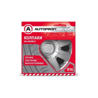Колпаки на колёса AUTOPROFI размер 16 400мм WC-2020 SILVER 16