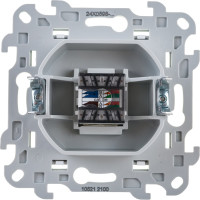 Розетка Simon RJ45 кат 5e UTP, бел 2410598-030