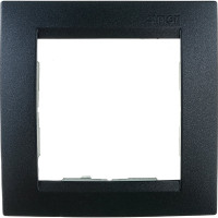 Универсальная рамка Simon 1 пост, графит 1500610-038